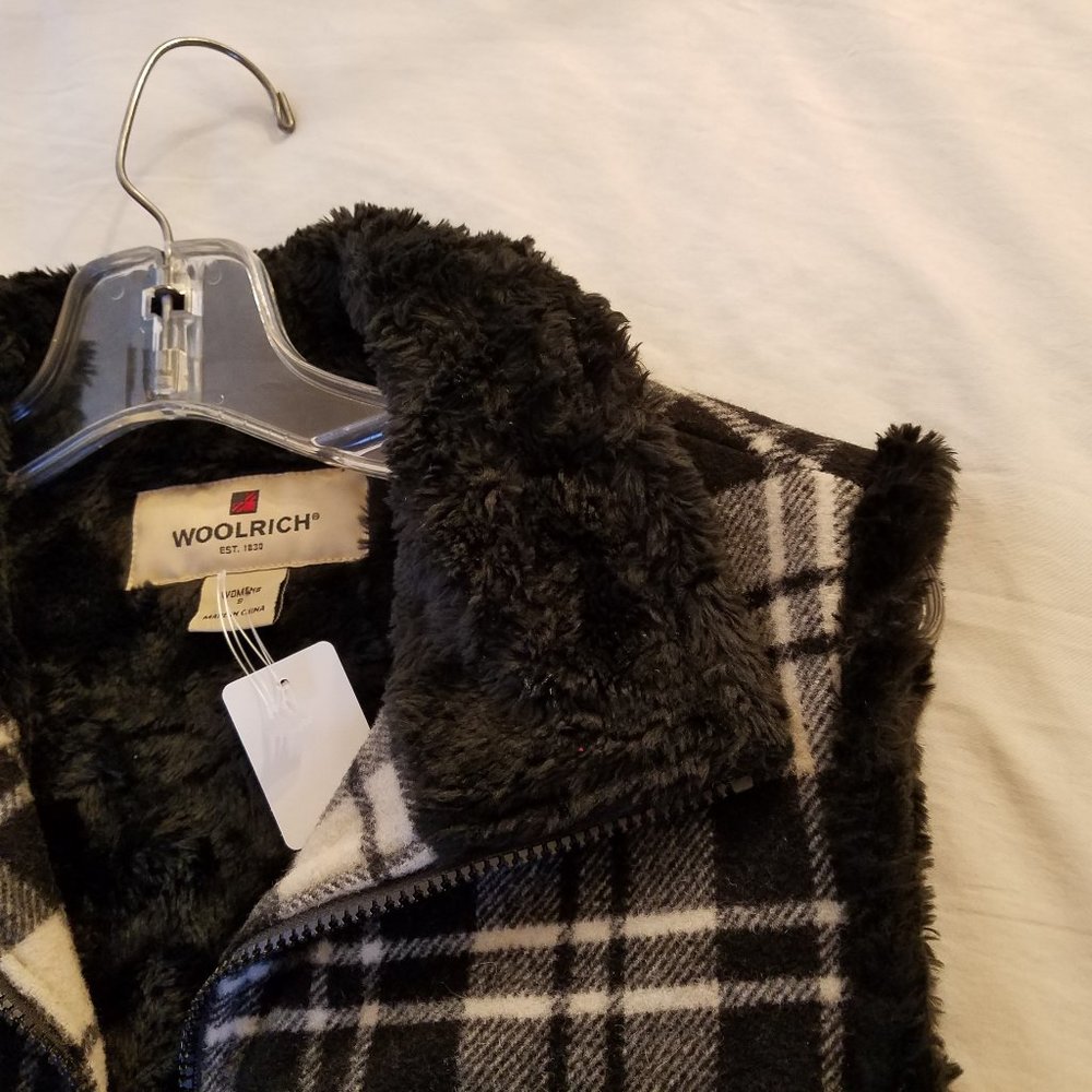Woolrich Womens size S Wool Vest - Picture 4 of 5